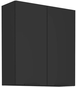 Kuchynská skrinka Siena čierna mat 80g-90 2f