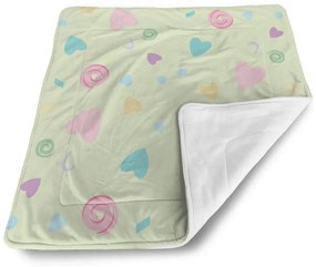 Sablio Deka pre bábätko srdiečka, Hviezdičky a další tvary - 80x100 cm