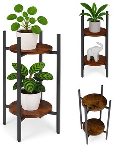 ModernHome Stojan na kvety - 2 úrovne ModernHome