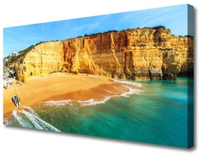 Obraz na plátne Záliv krajina 120x60 cm