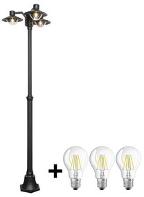 Brilagi Brilagi -  LED Vonkajšia lampa VEERLE 3xE27/60W/230V IP44 B9966