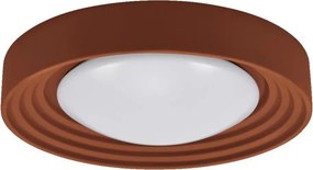 Osram-LED stmievateľné stropné svietidlo ORBIS CONCRETE LED/24,5W/230V pr.50cm hnedé/betón