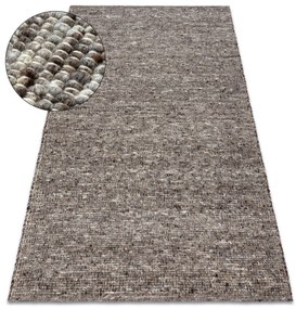 Koberec NEPAL 2100 vlnený, obojstranný, prírodný, stone/grey