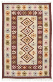 Obojstranný koberec / behúň Kilim bordový 2