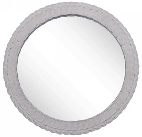 Krémové antik nástenné zrkadlo Braide - 29*1,5 cm
