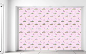 Gario Fototapeta Farebné princezny Materiál: Samolepiaca, Rozmery: 110 x 200 cm