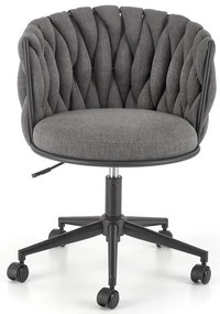 Otočné kreslo Talon sivá