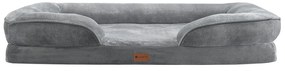 InternetovaZahrada Pelech pre psa Sheena XL 105 x 82 cm - šedá