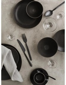 Čierny antikoro príbor 16 ks Stella – Blomus