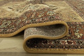 Koberec Isfahan Leyla jantár hnedý / béžový