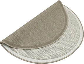 Obojstranný koberec BRUSSELS 205803/10610 béžový / krémový kruh