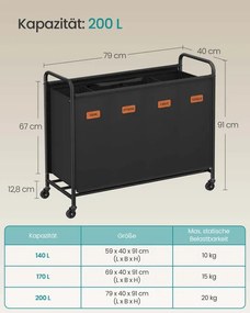 Kôš na bielizeň RLS460B01
