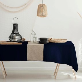 Obrus VIVA tmavomodrý Rozmer: 40x140 cm
