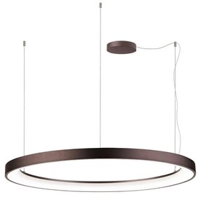 LED2 - LED Stmievateľný luster na lanku BELLA LED/80W/230V 3000K/4000K hnedá