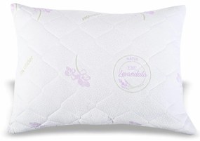 Vankúš prešívaný antialergický Lavender EMI 1+1 ZADARMO: Vankúš 50x70 cm