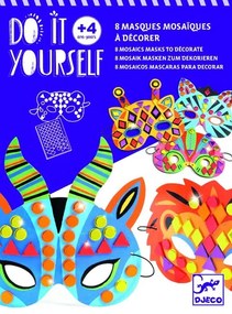 Djeco DIY Vyrob si sám: Masky Zvieratá z džungle