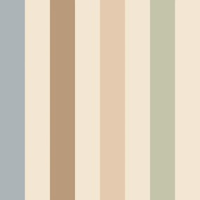 Tapeta Béžové pruhy v neutrálnych tónoch 280×50 cm