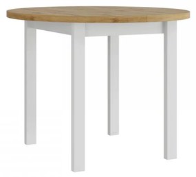 Rozkladací jedálenský stôl Mosso 100/130 II L, Morenie: dub artisan L