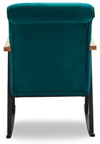 Kreslo v petrolejovej farbe Yoka – Artie