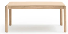 Rozkladací jedálenský stôl v dekore jaseňa 160x100 cm Atlas - Teulat
