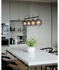 ByRydens 4202360-4505 - Závesný luster BOYLE na lankách 4xE27/8W/230V