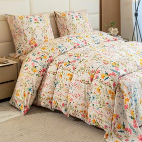 Obliečky z mikrovlákna MILLEFLEUR farebné Rozmer obliečky: 2 ks 70 x 90 cm | 200 x 220 cm