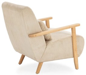 Béžové kreslo Bonnie – Marckeric