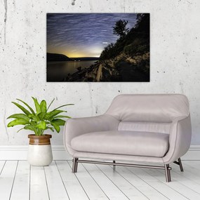 Obraz - obloha pri západe slnka (90x60 cm)