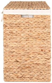 Kôš na bielizeň z vodného hyacintu v prírodnej farbe Passo – House Nordic