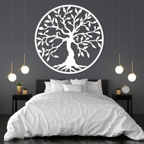 Drevený strom života na stenu kruh | SENTOP HDF0155
