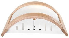 Nástenné svietidlo ELODIE 1xE27/60W/230V dub