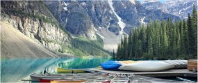 Obraz - Moraine Lake (120x50 cm)