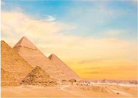 Obraz egyptských pyramíd (70x50 cm)
