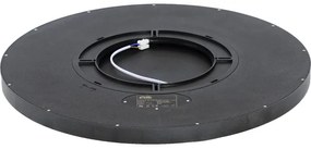 Fulgur 42364 - LED Stropné svietidlo NOMY LED/40W/230V pr. 50 cm čierna