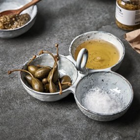 House Doctor Kameninová servírovacia miska Rustic Grey