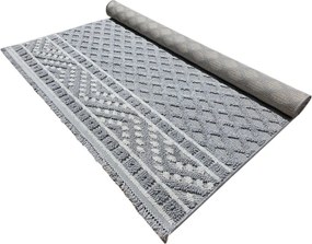 DC Koberec Milano 027 sivá krémová Rozmer: 140×190 cm