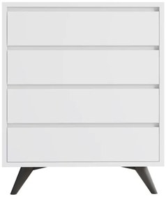 Komoda SUVERA 86x70 cm biela