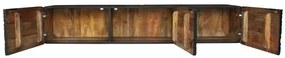 (3829) LAGOON závesný televízny stolík 160cm mango