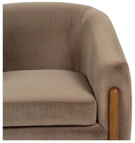 Svetlohnedé kreslo – Ixia