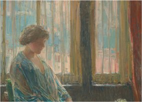 Obraz - Childe Hassam, The New York Window, reprodukcia (70x50 cm)