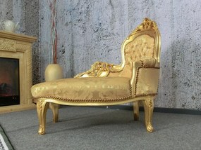 (2648) DIVANO DEL CASTELLO zámocká leňoška zlatá