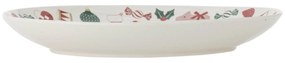 Bloomingville Keramický tanier Yule Ø 28 cm