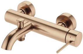 Vaňová batéria SAT Aurum bez sprchového setu 150 mm brúsená rose gold SATBAUR222BRG