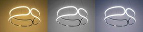 Toolight - LED stropné svietidlo APP792-CP, chrómová, OSW-05500