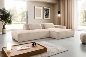 XXXLutz ROHOVÁ SEDAČKA, plast, textil, kompozitné drevo, piesková MID.YOU - Sedačky - 000694009638