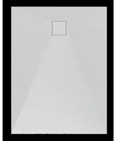 Gamma Erga Oldaf, SMC obdĺžniková sprchová vanička 150 x 90 cm, biela matná, ERG-GMA-OL-90150