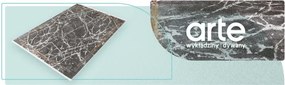 Koberec Arte Piran Marble sivý / čierny