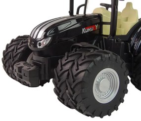 Lean Toys Diaľkovo ovládaný traktor R/C čierny 2,4GHz