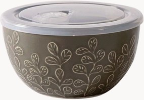 Úložná miska's pokrievkou Oxley Petal Olive