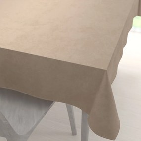 Biante Zamatový obdĺžnikový obrus Velvet Premium SVP-042 Béžovohnedý 140x180 cm